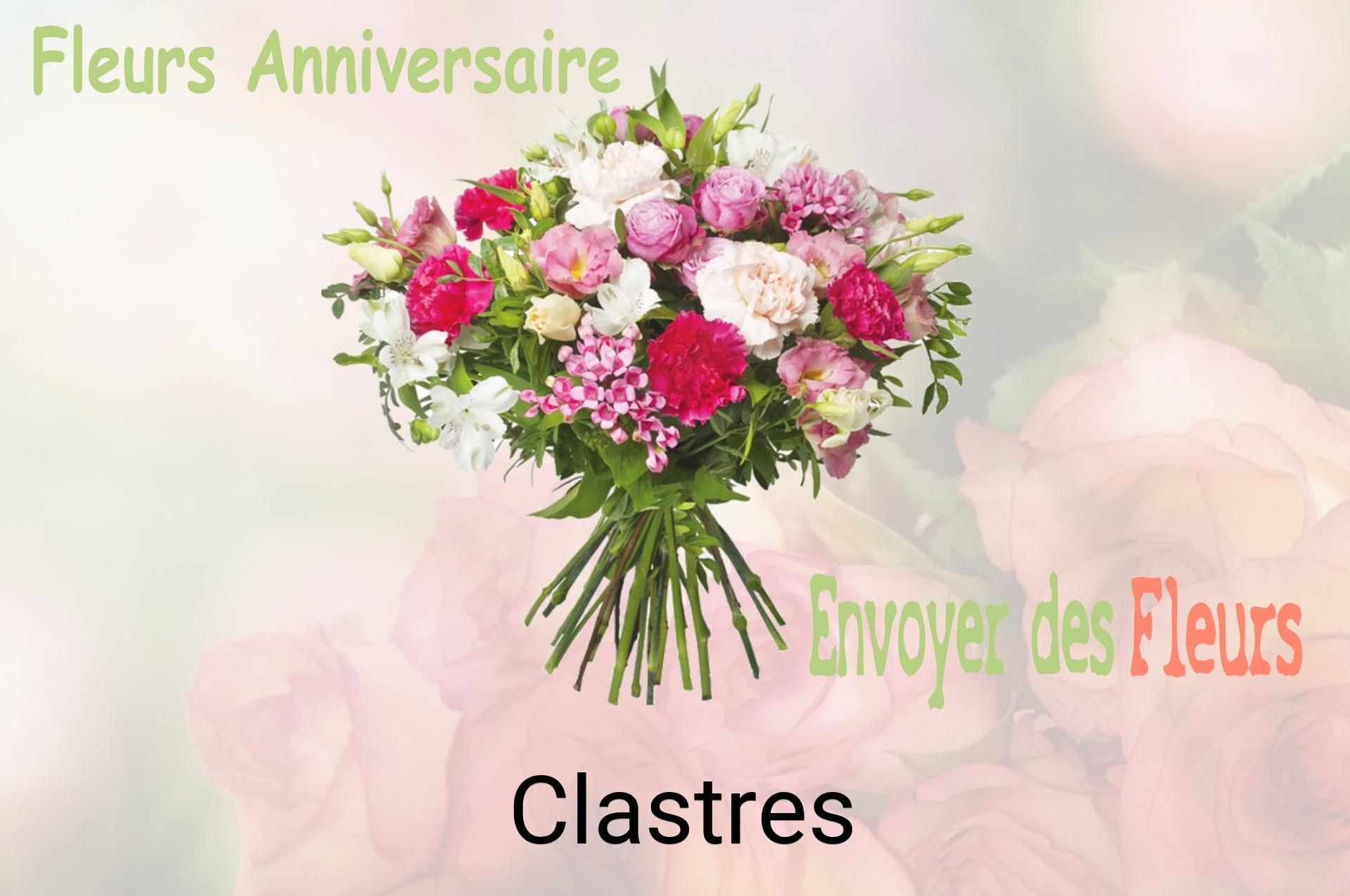 Bouquet de fleurs d’anniversaire livré à Clastres